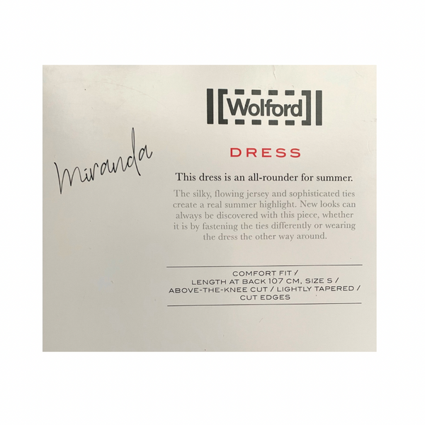 Miranda Jersey Dress Wolford Black