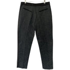 Structured  3/4 Tuxedo Trousers Patterned Black SIZE 8