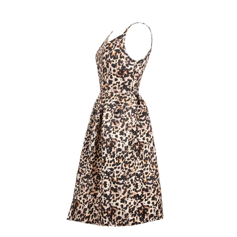 Leopard Print Prom Dress SIZE L