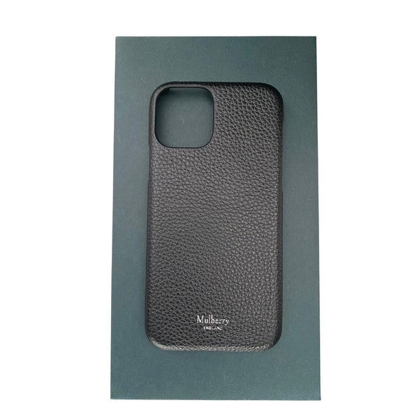 MULBERRY iPhone 11 Pro Leather Phone Case Black