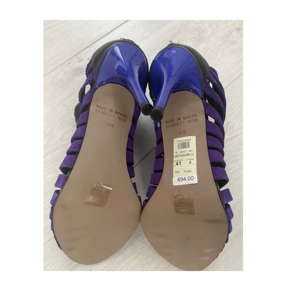 Gladiator Shoe Boot Purple SIZE 41