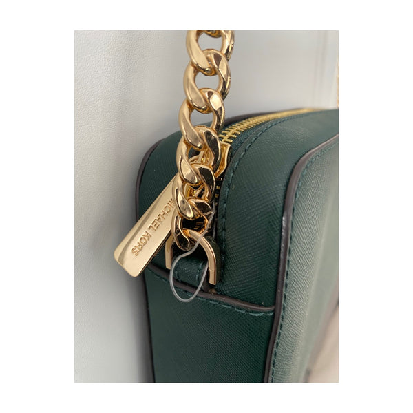 MICHAEL KORS Jet Set East West Crossbody Green