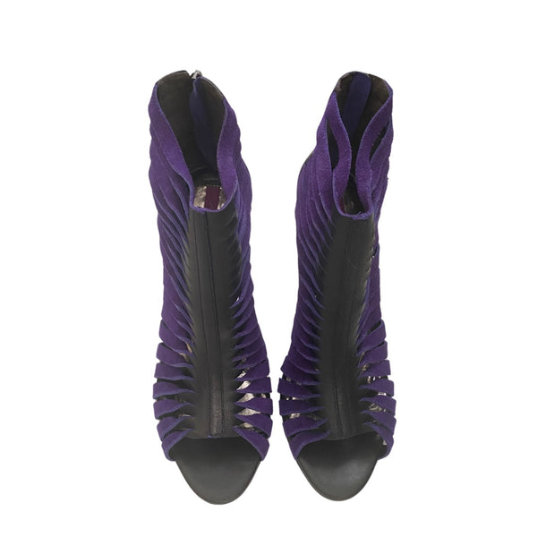 Gladiator Shoe Boot Purple SIZE 41