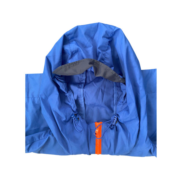 Dunnes Tonal Colourblock  Windbreaker Blue SIZE M