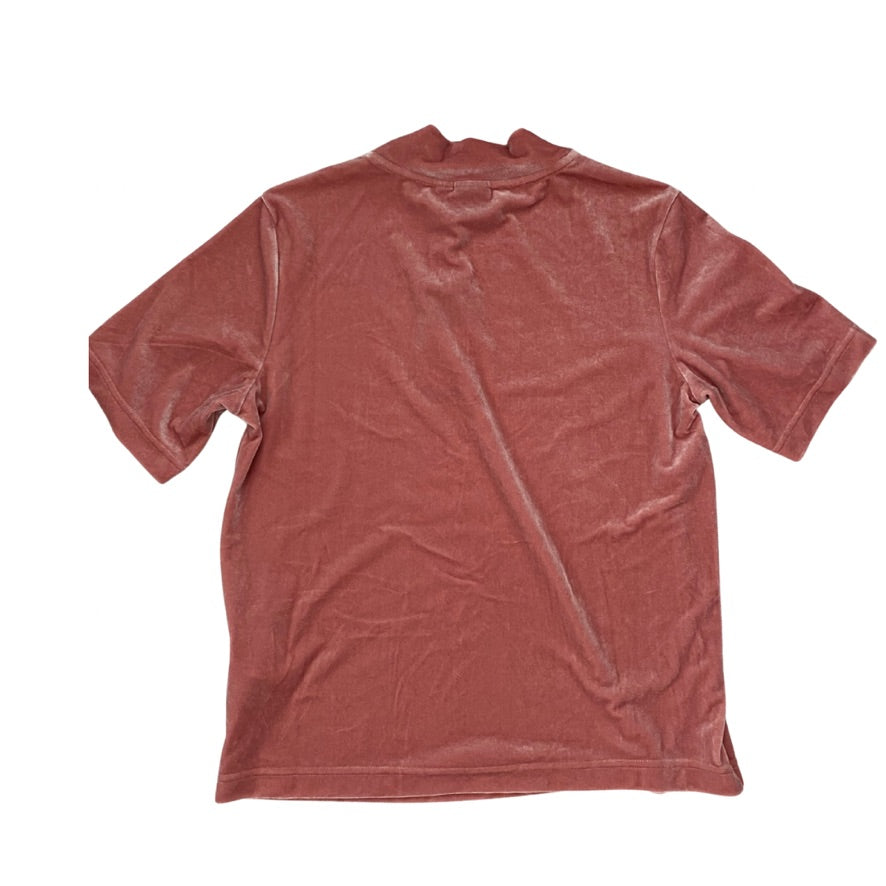 pink t-shirt on a white background