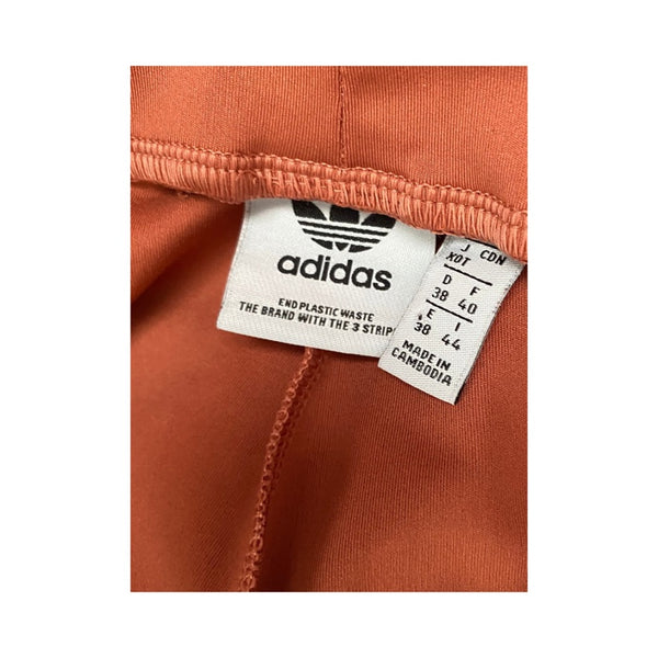 Adidas High-Rise Leggings Rust Size UK 10 - Preloved