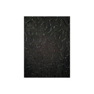 Black fabric with wavy white stitching pattern on a white background