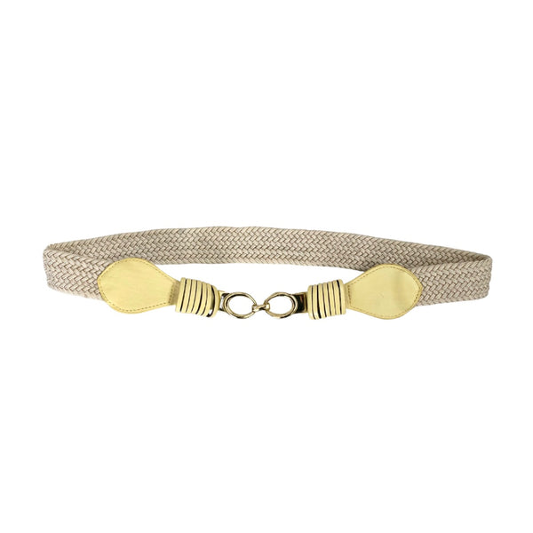 Braided Belt Yellow