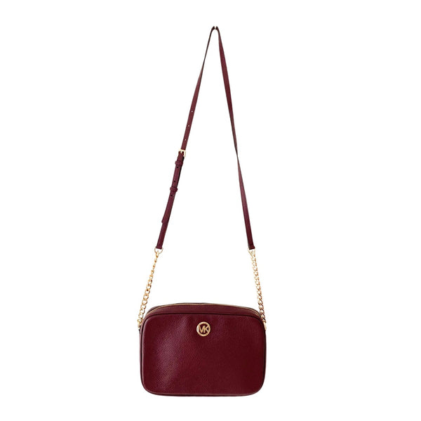 MICHAEL KORS Fulton Crossbody Bag Burgundy