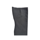 Black boot sock on a white background