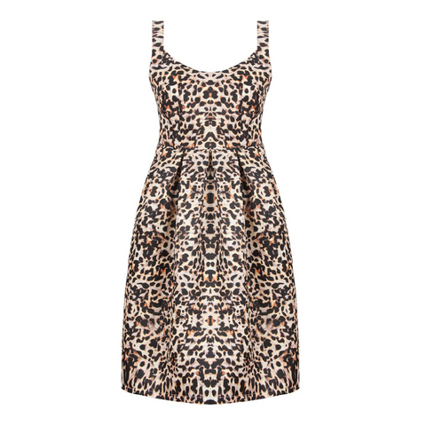 Leopard Print Prom Dress SIZE M