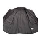 Black motorcycle seat cover on a white background