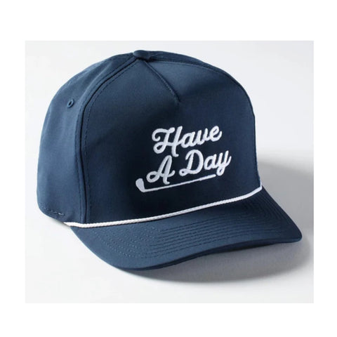 Slogan Cap ‘Have a Day’ Navy