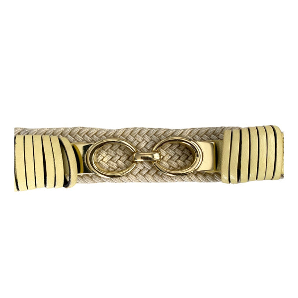 Braided Belt Yellow