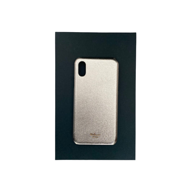 MULBERRY iPhone X Phone Cover Silver