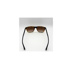 Sunglasses with brown gradient lenses on a white background