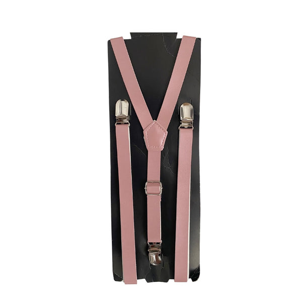 Suspenders Pink