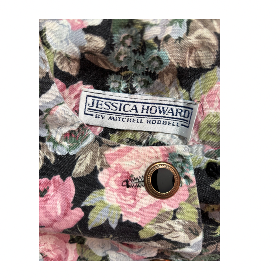 Floral patterned product with 'Jessica Howard' label on a white background