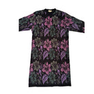 Floral patterned dress on a white background