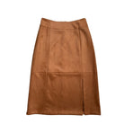 Brown skirt on a white background