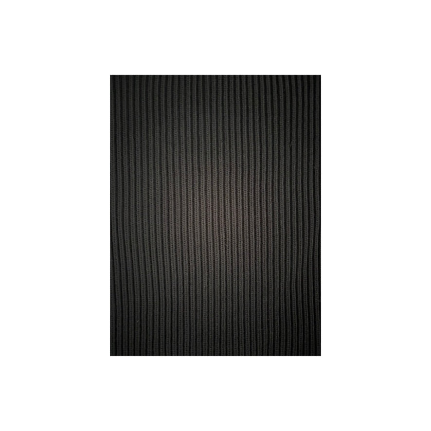 Black textured square on a white background
