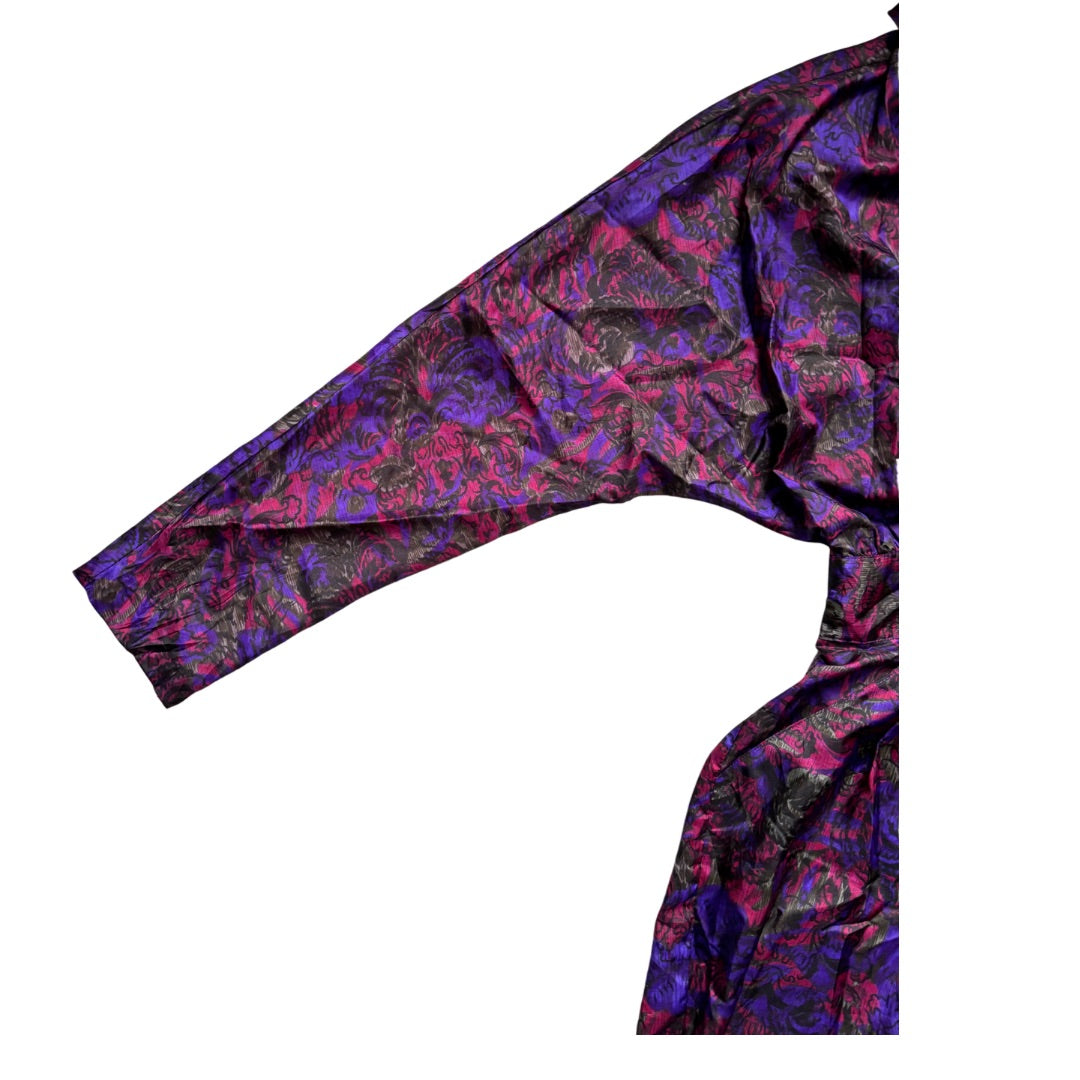 Colorful patterned sleeve on a white background