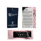 Three labels from Johnstons of Elgin on a white background