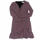 Patterned dress on a white background