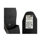 Black shoe sole with M&S branding and size label on a white background