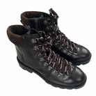 M&S Leather Lace-up Hiker Ankle Boots Brown SIZE 37.5 