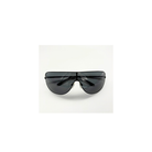 Black sunglasses on a white background