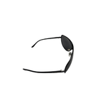 Black sunglasses on a white background