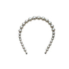 Pearl headband on a white background