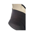 Grey Blazer shoulder mannequin foot against a white background