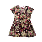 Floral patterned dress on a white background