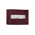 Maroon fabric with a River Island label on a white background