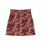 Floral patterned skirt on a white background