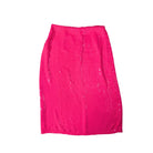 Pink skirt with sequin embellishments on a white background