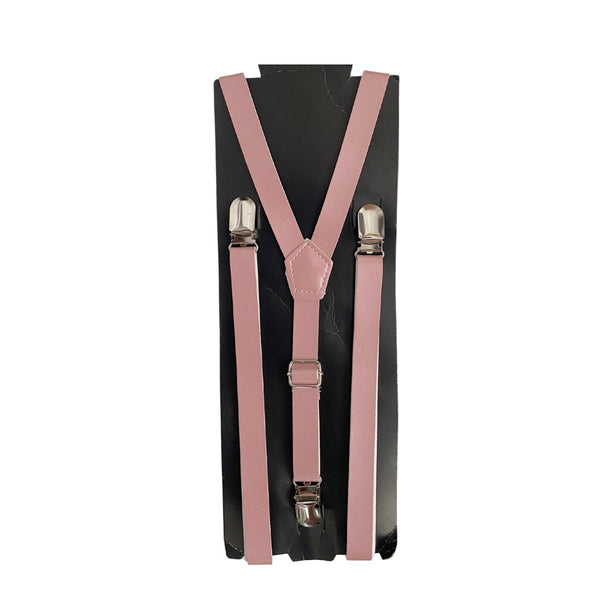 Suspenders Pink - New