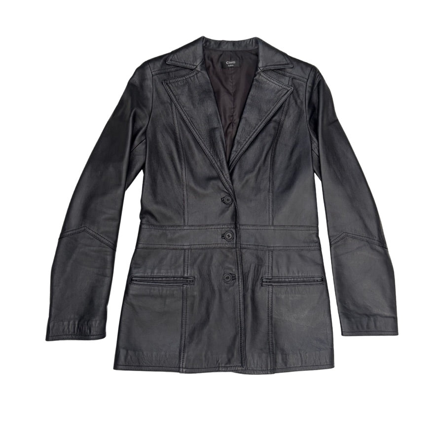 Black jacket on a white background