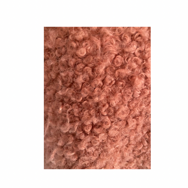 Teddy Coat Coral SIZE 12 - Preloved