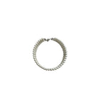 Pearl necklace on a white background