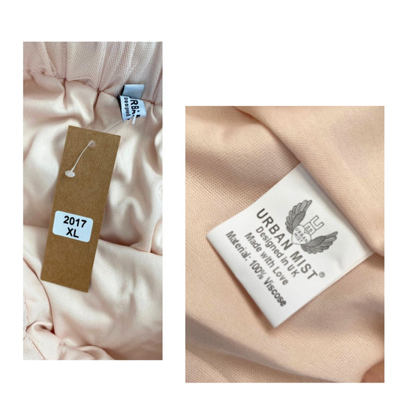 Tiered Tulle Pearl Midi Skirt Cream Size XL - New