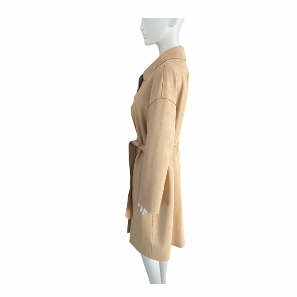 Belted Trench Coat Beige SIZE S