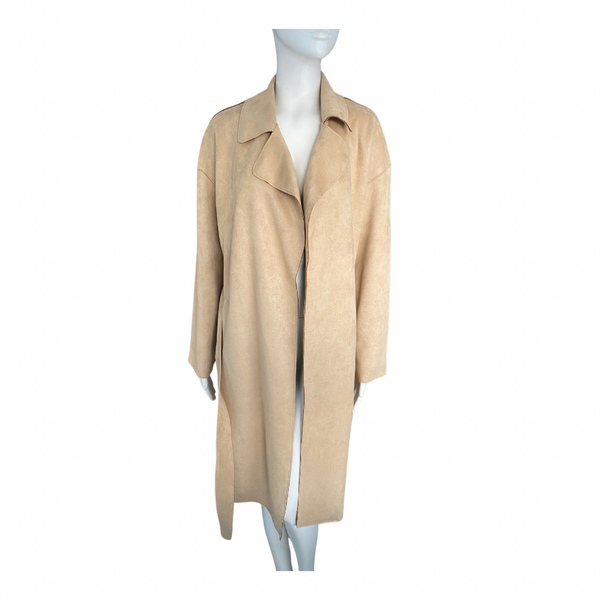 Belted Trench Coat Beige SIZE S