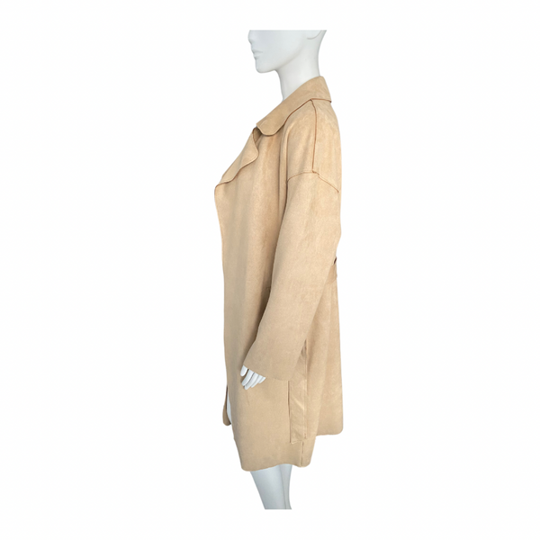 Belted Trench Coat Beige SIZE S