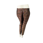 Patterned trousers on a white background