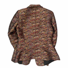 Floral patterned jacket on a white background