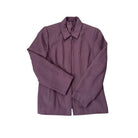 Purple jacket on a white background